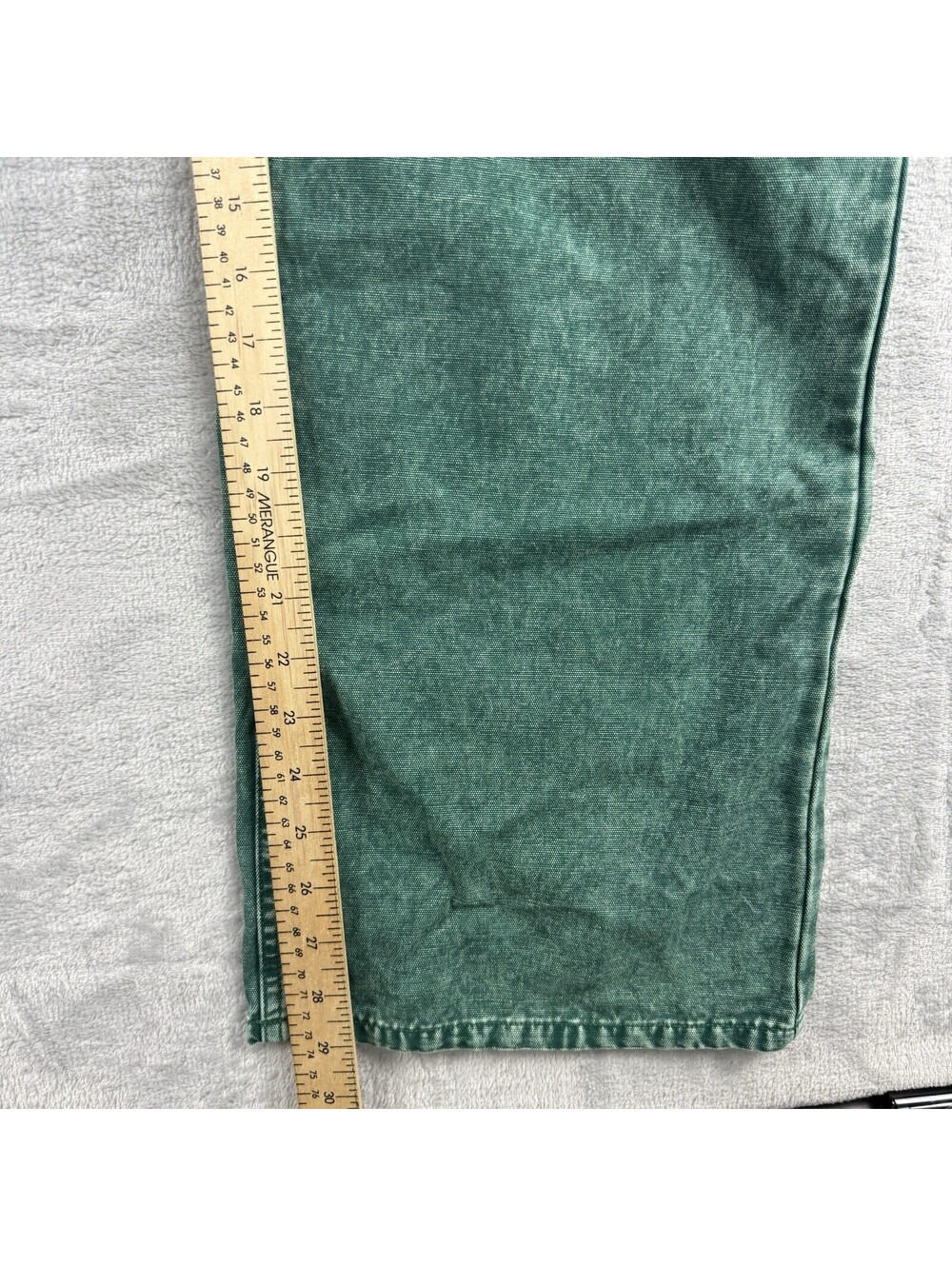 BDG Urban Outfitters Green Wash Straight Leg Jeans Size 30 Y2K Baggy Boyfriend - Picture 4 of 8